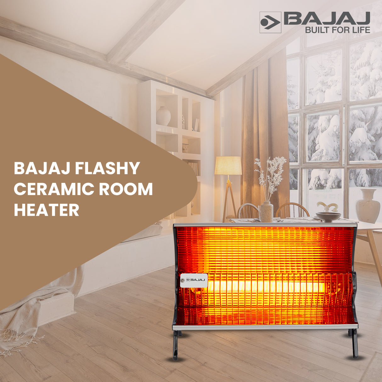 Bajaj Flashy Ceramic Room Heater