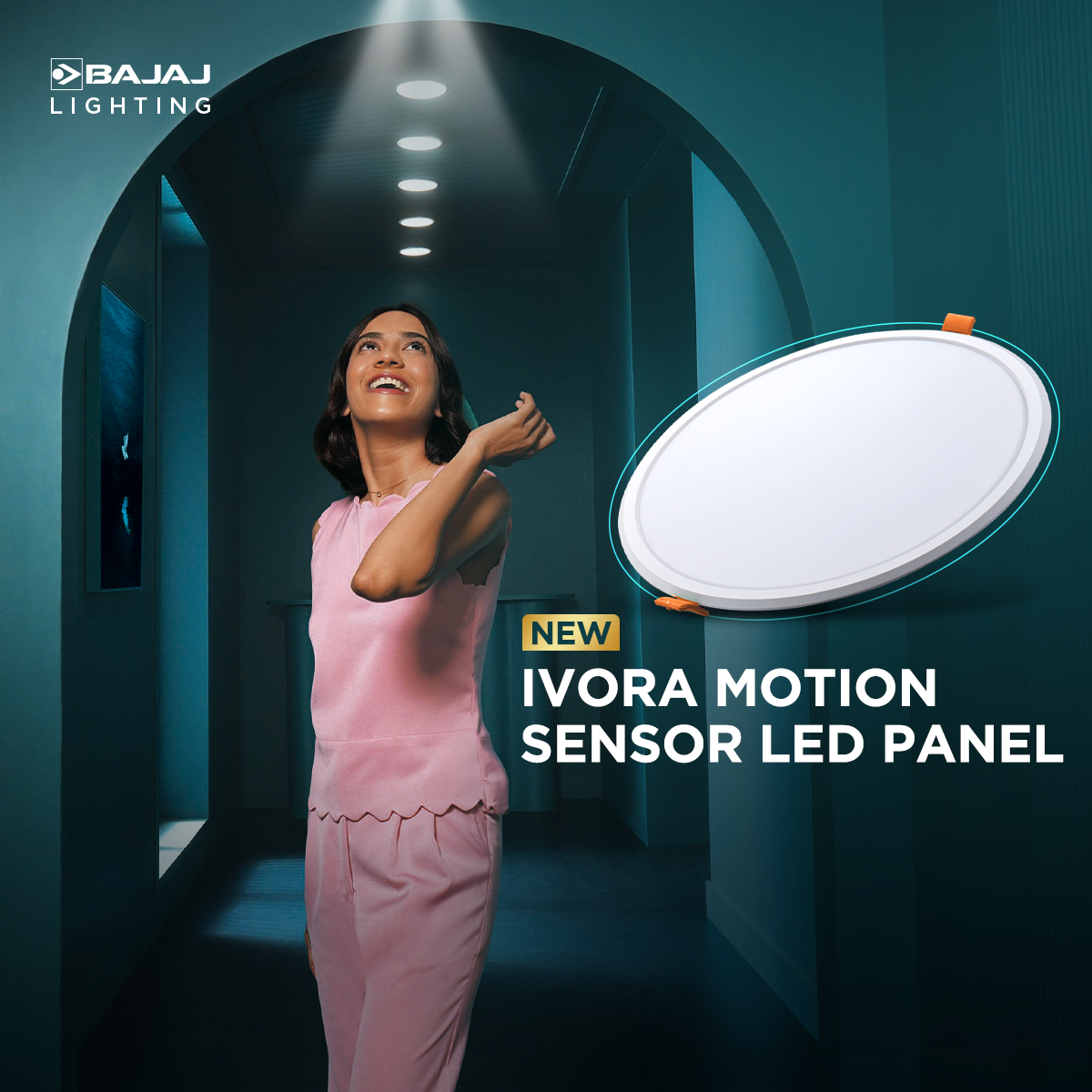 IVORA MOTION SENSOR LED PANEL