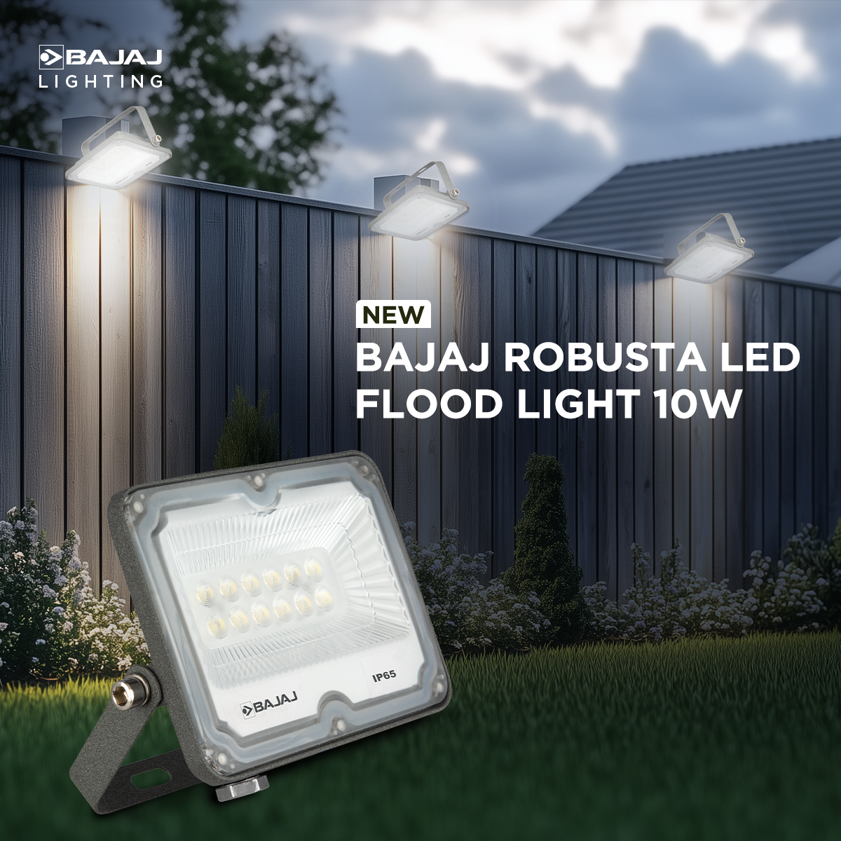 BAJAJ ROBUSTA LED FLOOD LIGHT CCT