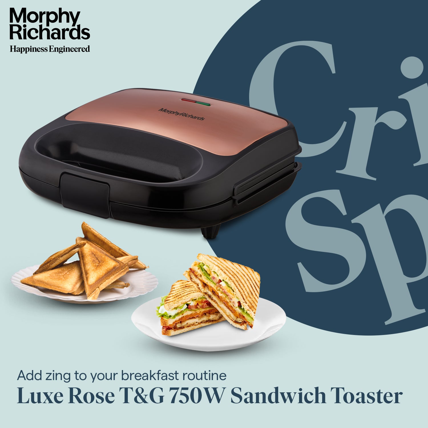 Luxe Rose (Toast & Grill) Sandwich Maker