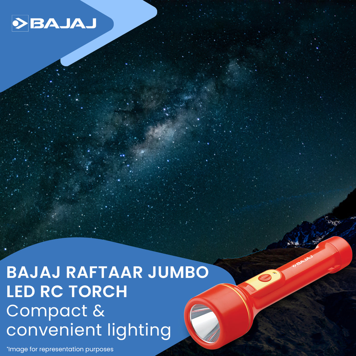 RAFTAAR JUMBO LED RC Torch