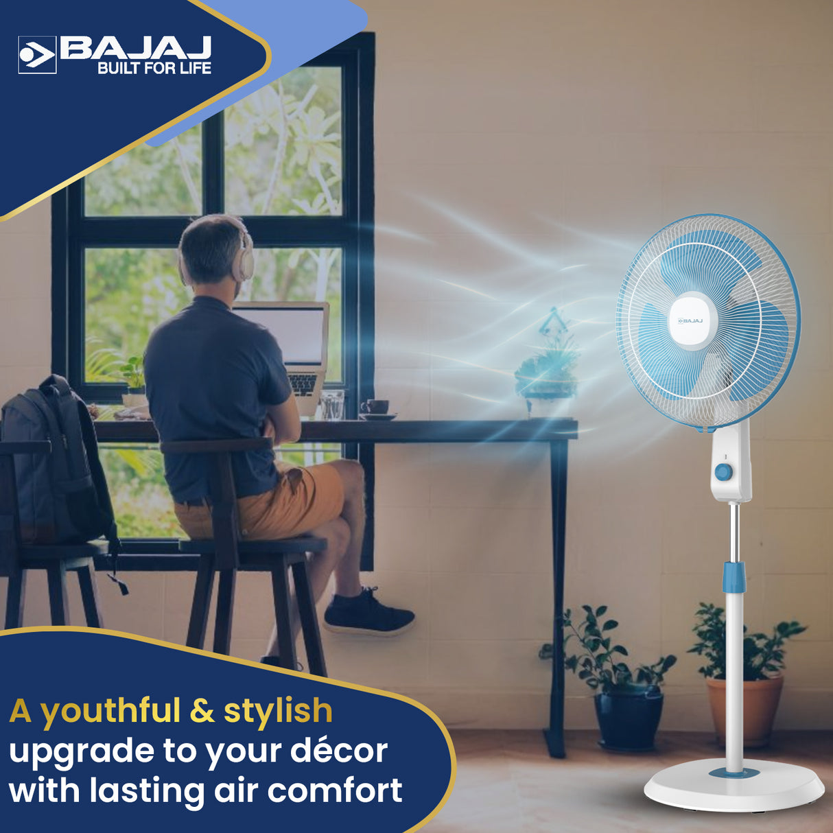 Robusto HS 400mm Pedestal Fan