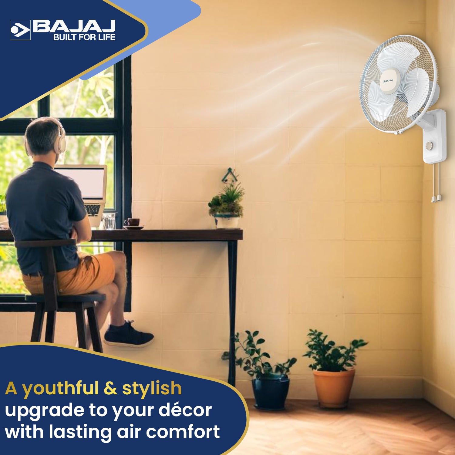 Robusto HS 400mm Wall Fan