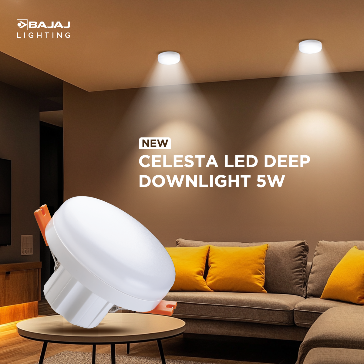 CELESTA LED DEEP DOWNLIGHT CCT