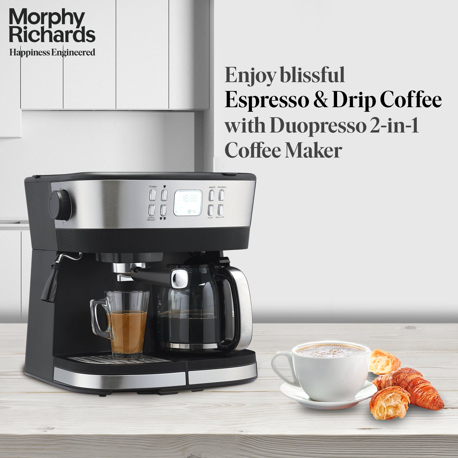 DuoPresso 2-in-1 Coffee Maker