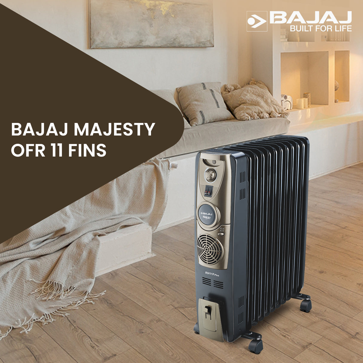Bajaj Majesty RH Plus OFR Room Heater