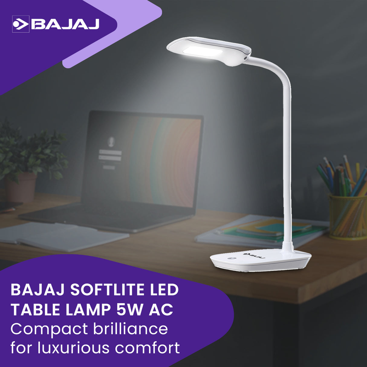SOFTLITE LED TABLE LAMP  AC
