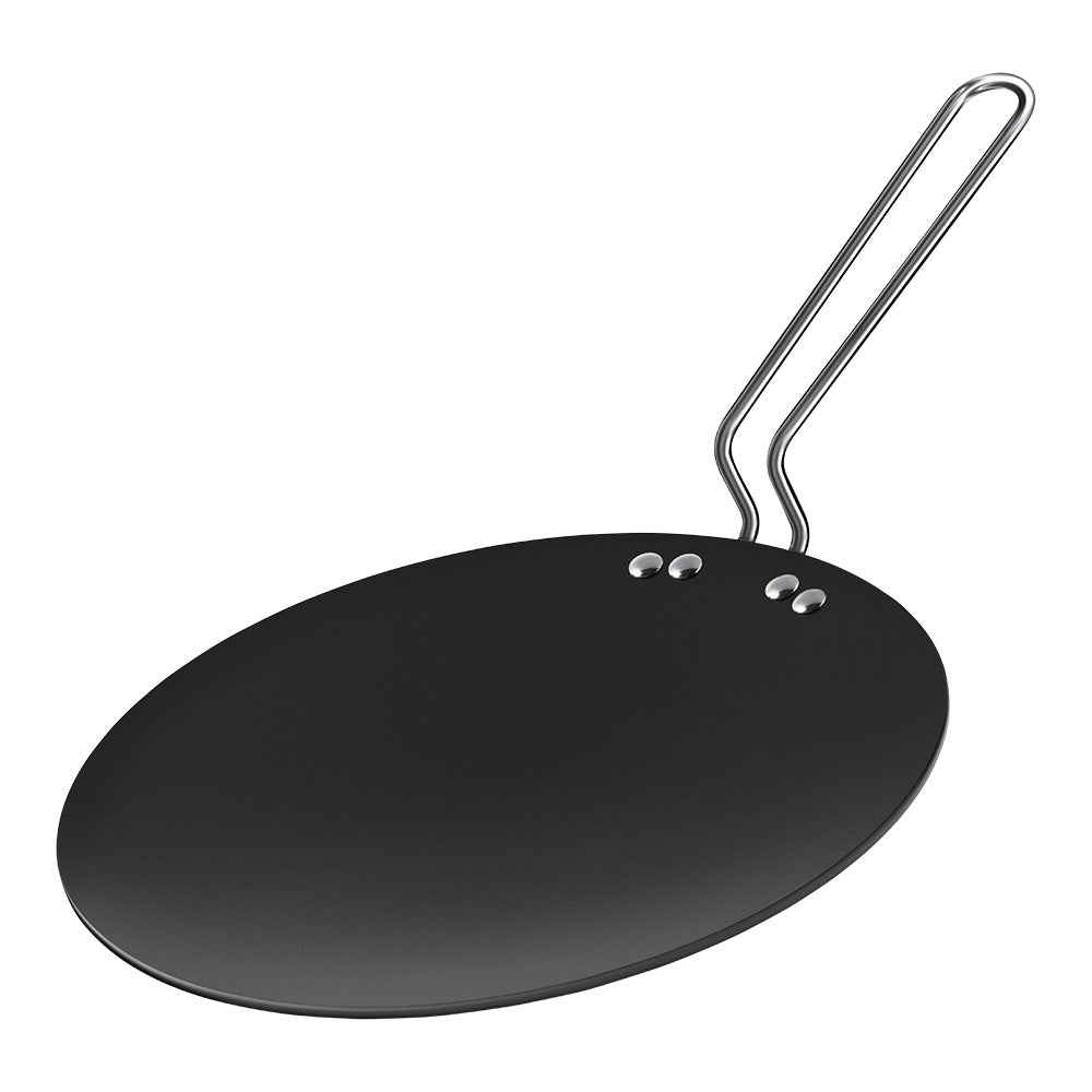 Ebony Induction base Concave Griddle 26cm