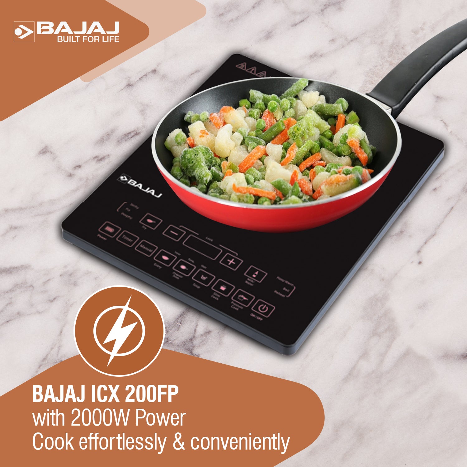 Bajaj ICX 200FP 2000W Induction Stove