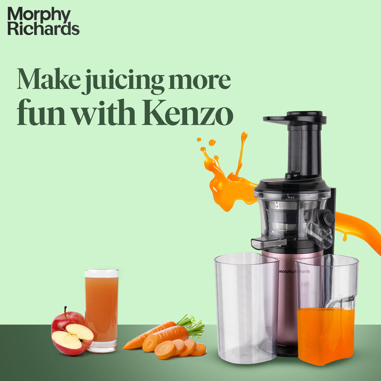 Morphy Richards Kenzo Slow Juicer