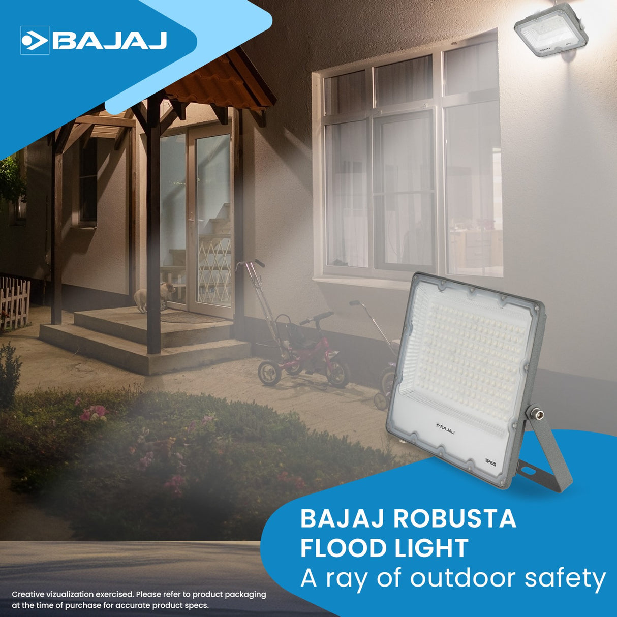 BAJAJ ROBUSTA LED FLOOD LIGHT CCT