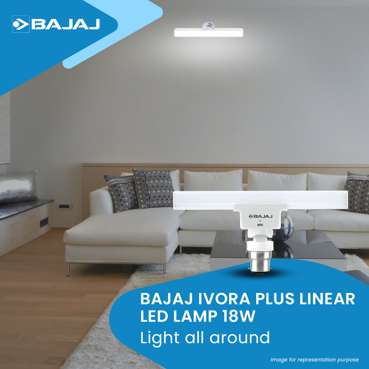 IVORA PLUS LED LINEAR LAMP