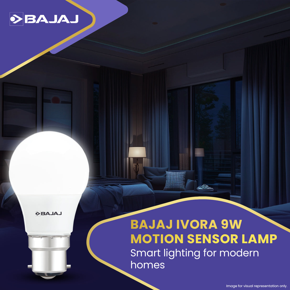 IVORA MOTION SENSOR LAMP
