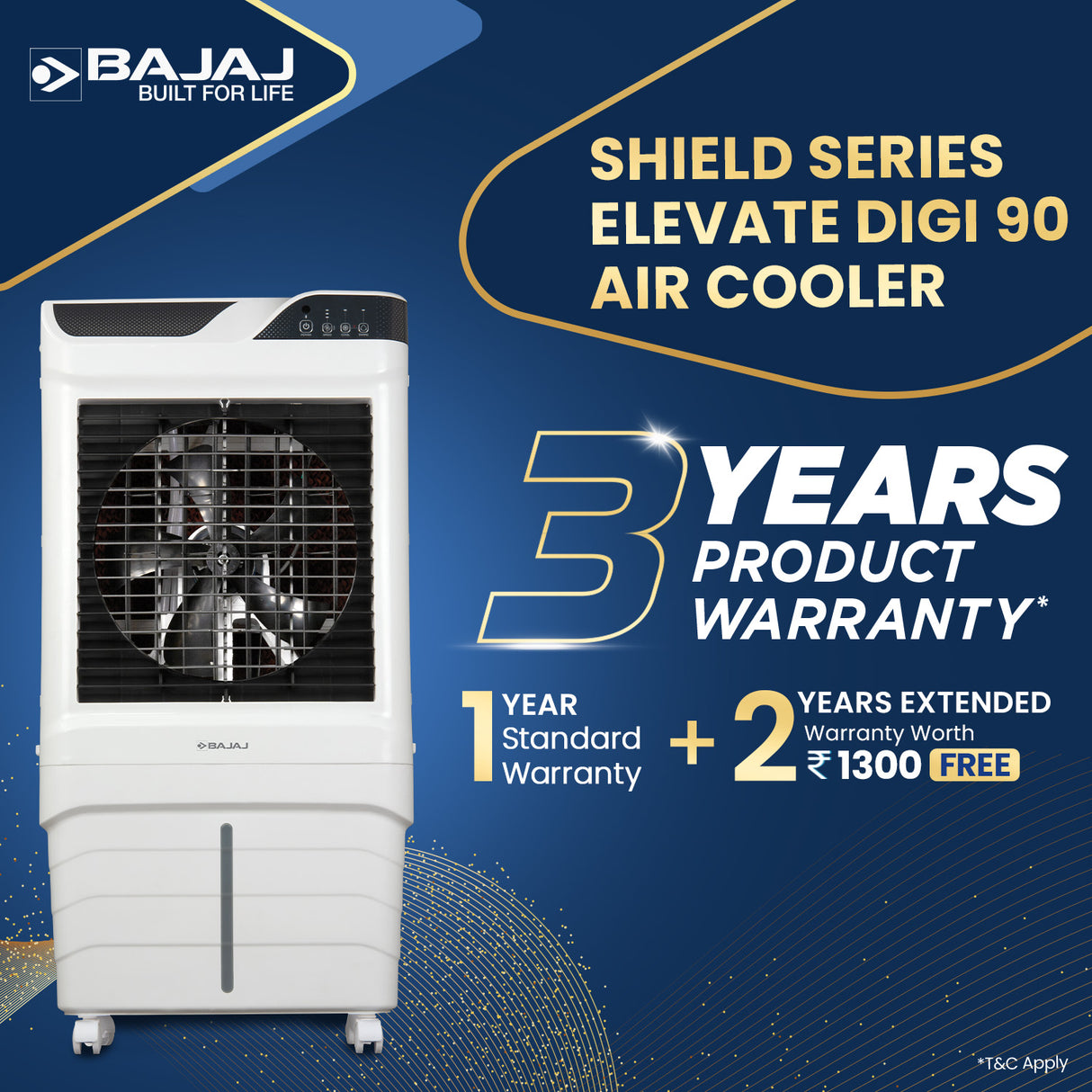 Bajaj Shield Series Elevate 90 Digi