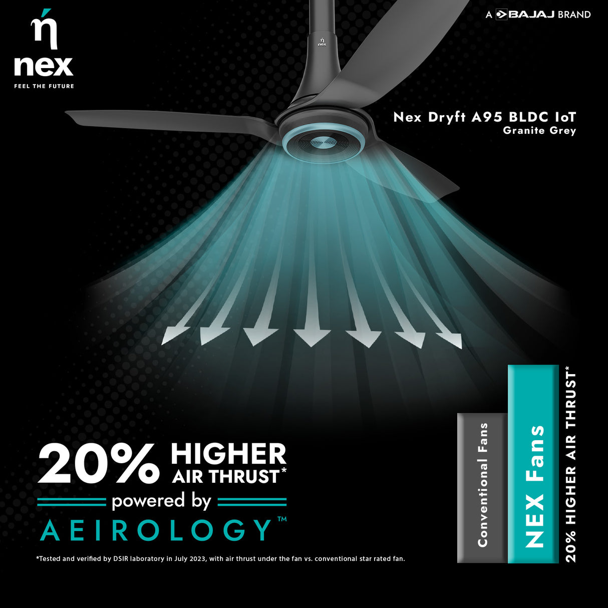 Nex Dryft A95 BLDC IoT