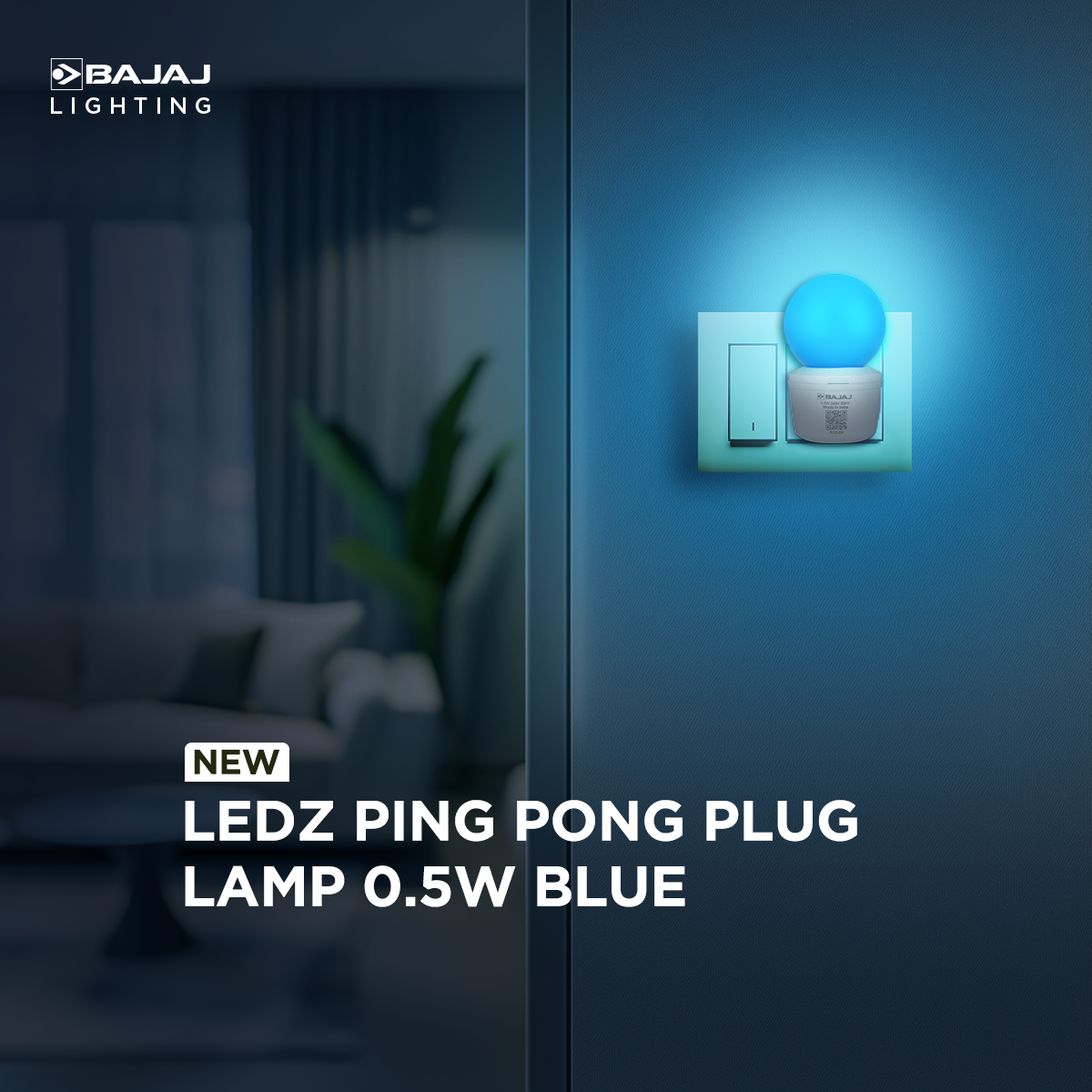 LEDZ Ping Pong Plug lamp
