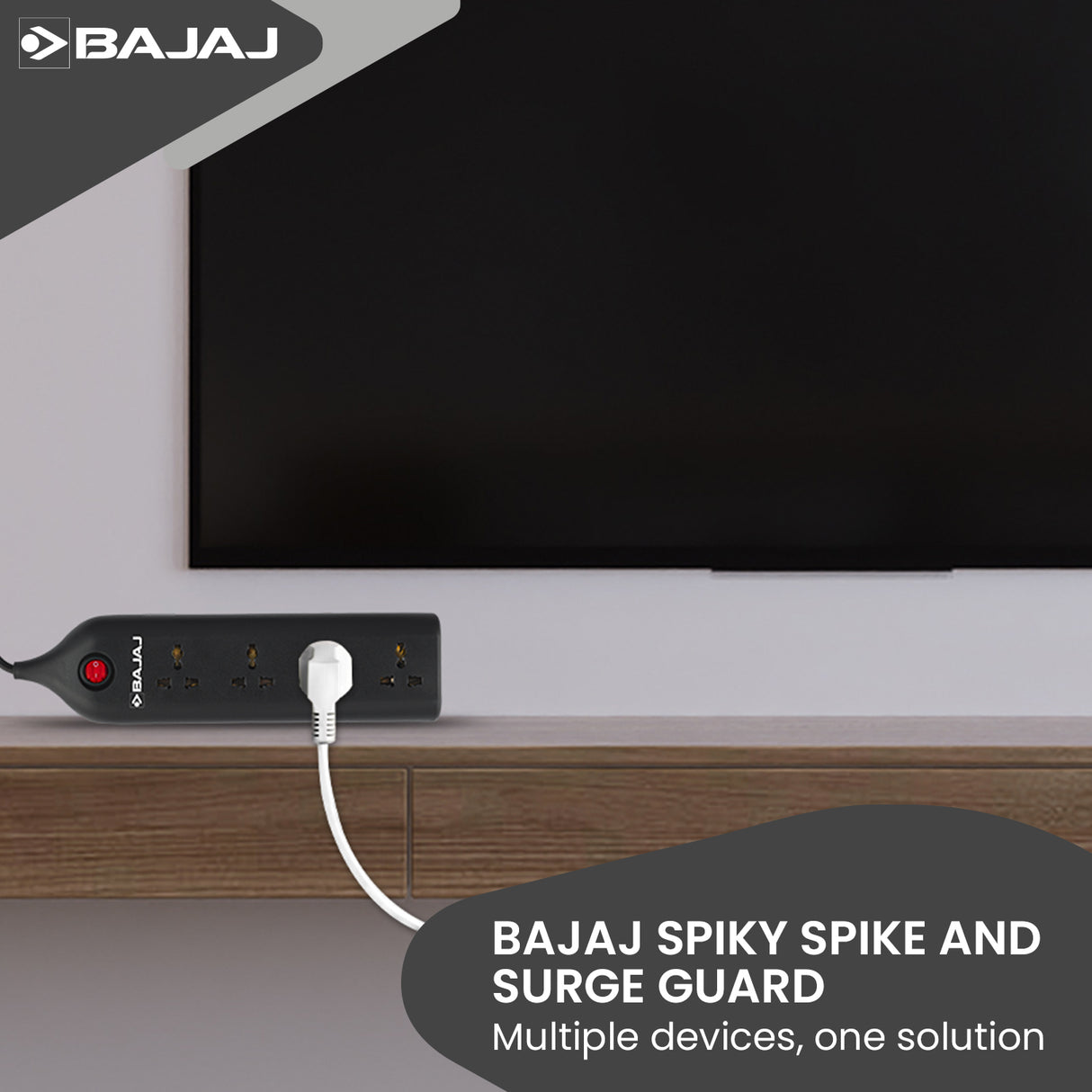 BAJAJ SPIKY 4 WAY SPIKE AND SURGE GUARD