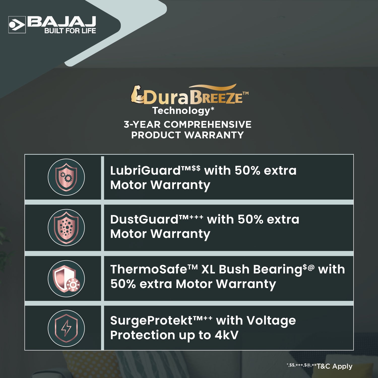 Robusto 400mm Pedestal Fan