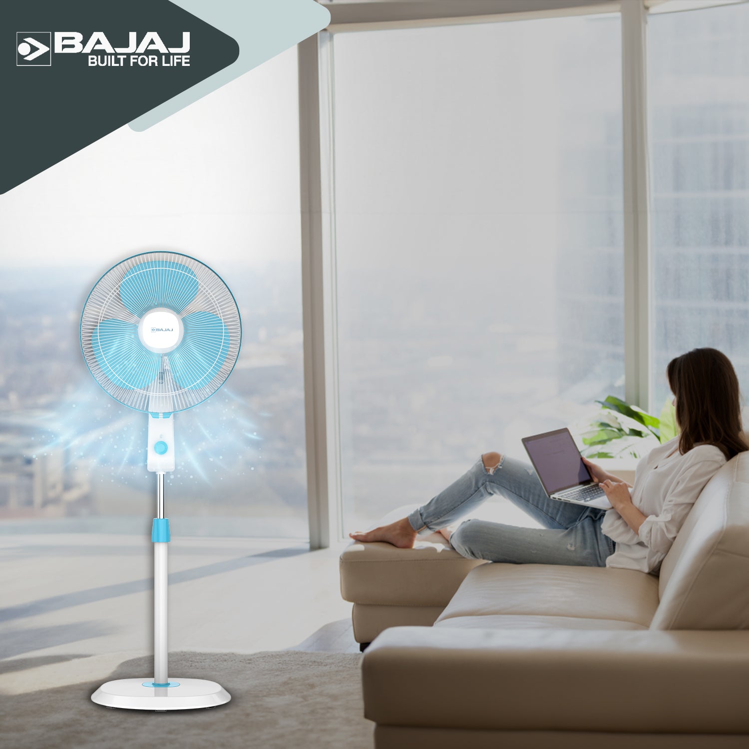 Robusto 400mm Pedestal Fan