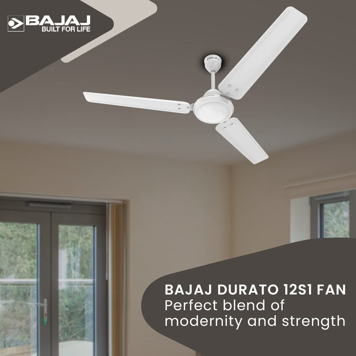 Durato 12S1 1200mm Ceiling Fan