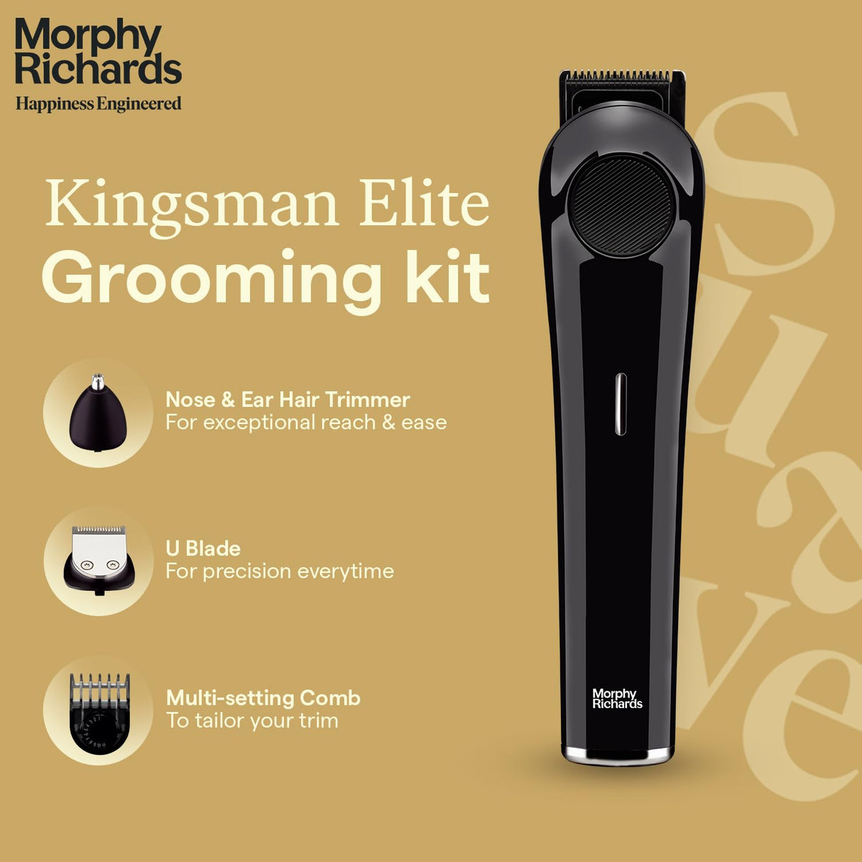 Morphy Richards Kingsman Elite 3 in 1 Multipurpose Trimmer