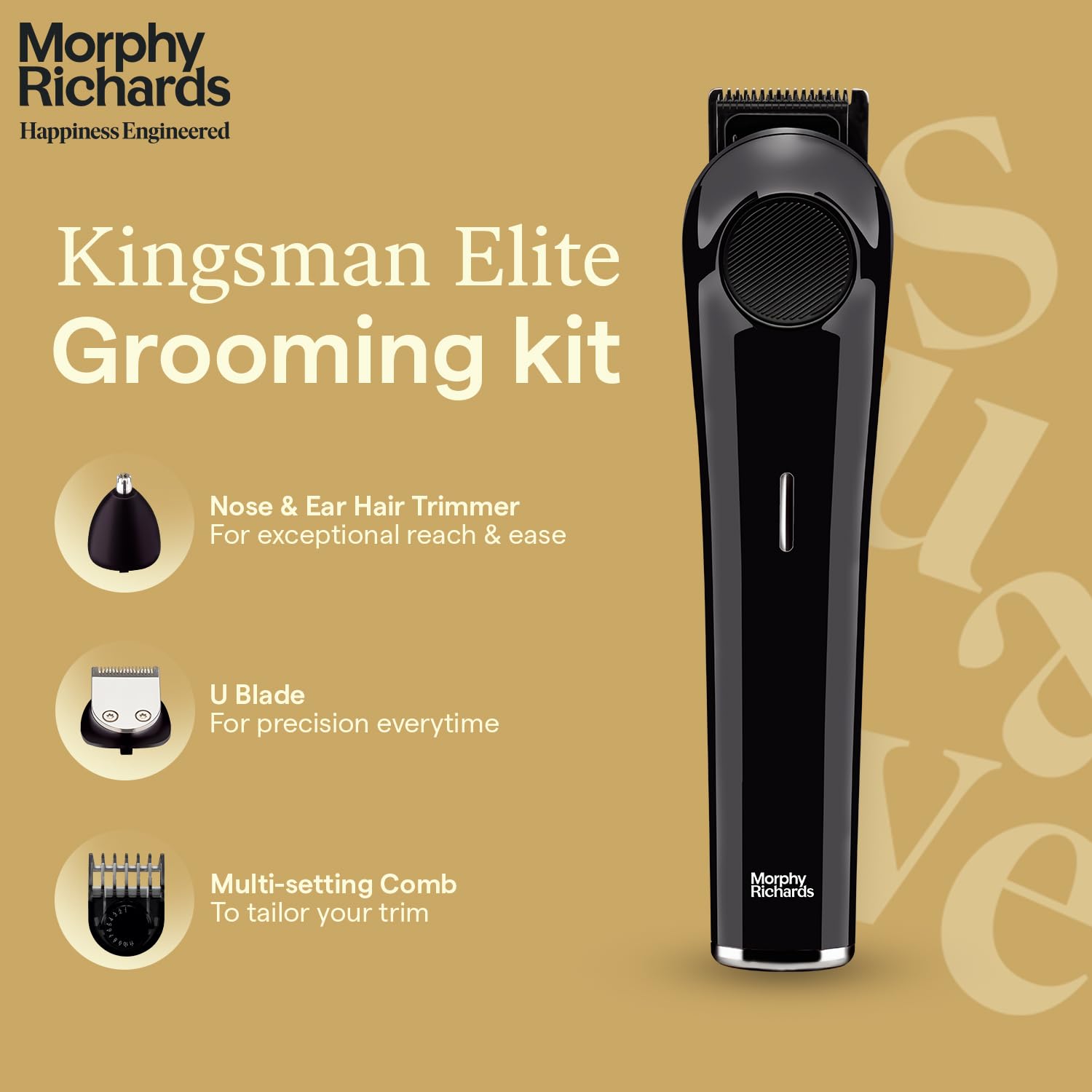 Morphy Richards Kingsman Elite 3 in 1 Multipurpose Trimmer