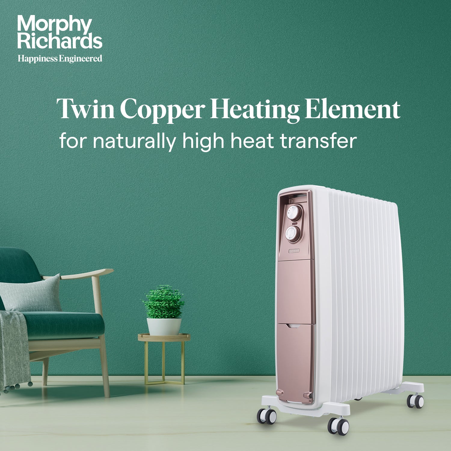 Thermocore XR Analog Oil Free Radiator Room Heater