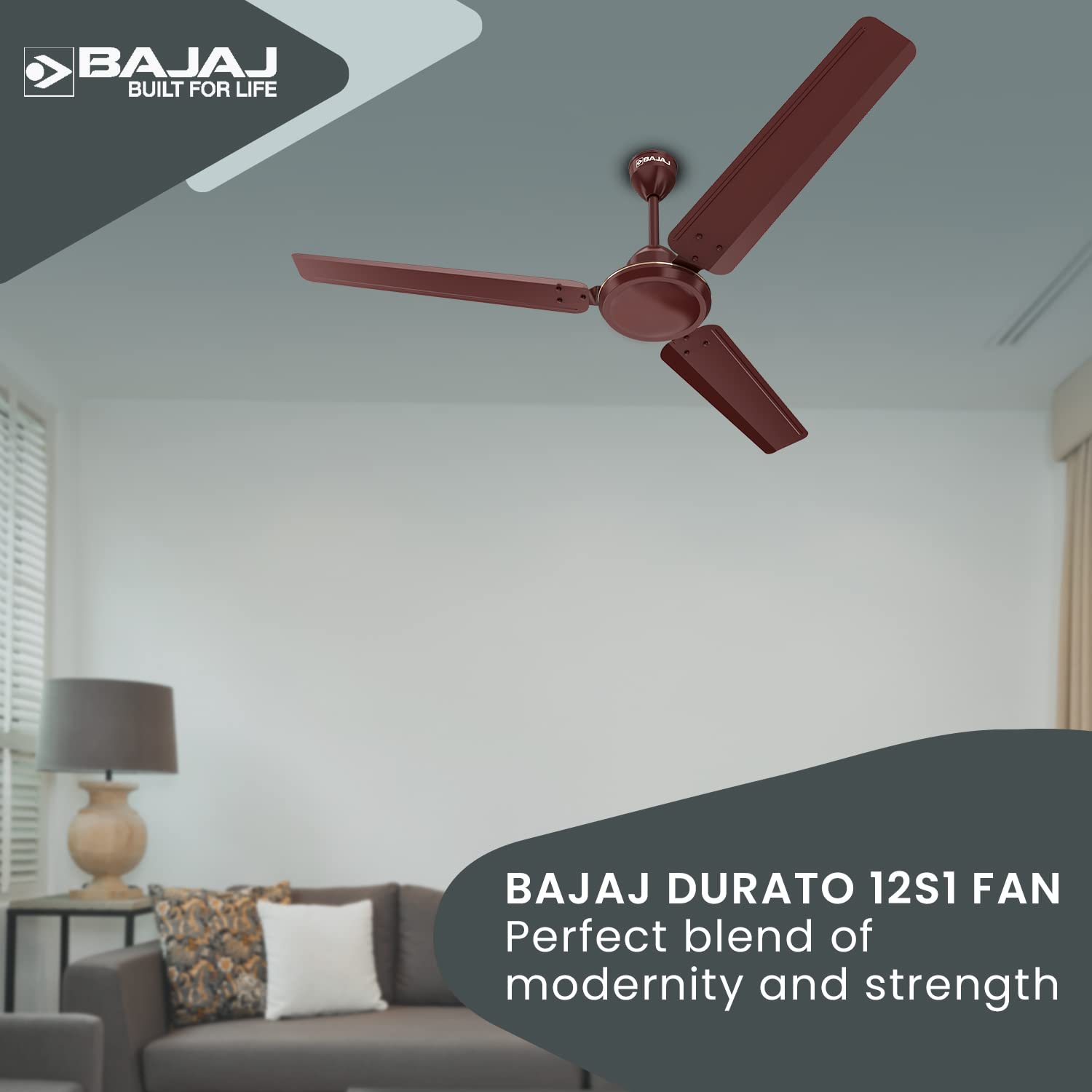 Durato 12S1 1200mm Ceiling Fan