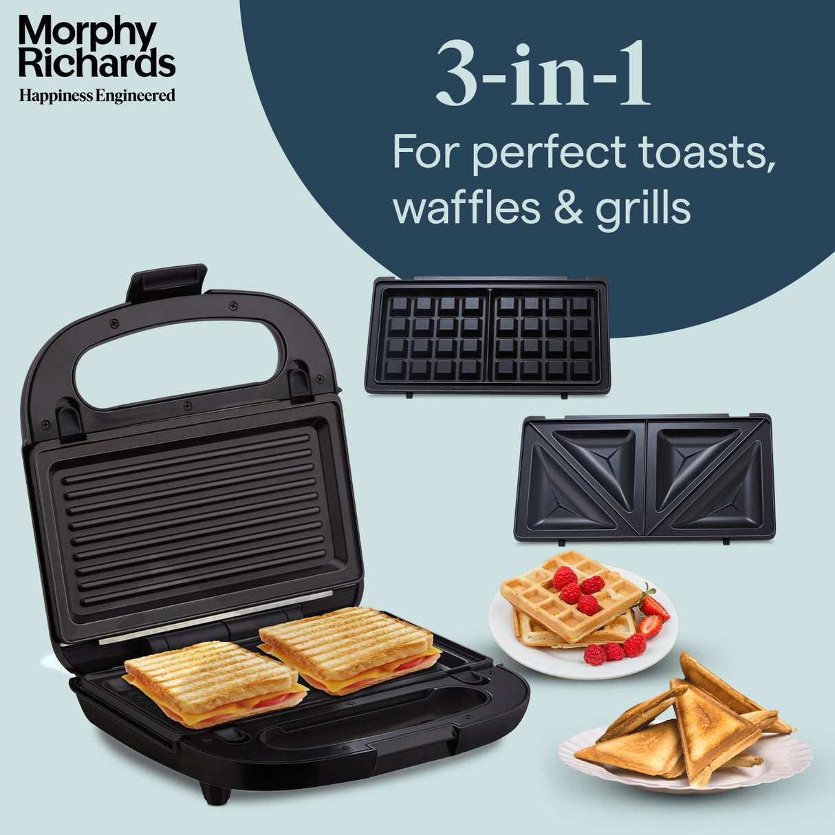 Luxe Rose (Toast,Waffle & Grill) Sandwich Maker