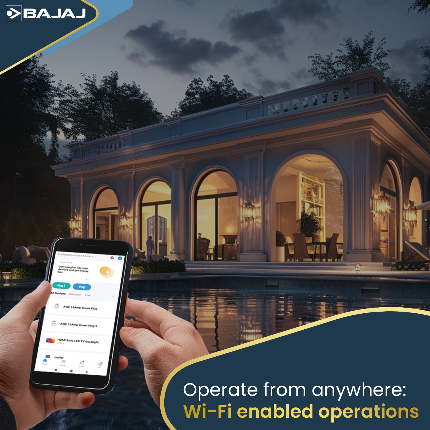 AWE WI-FI SMART PLUG 16A