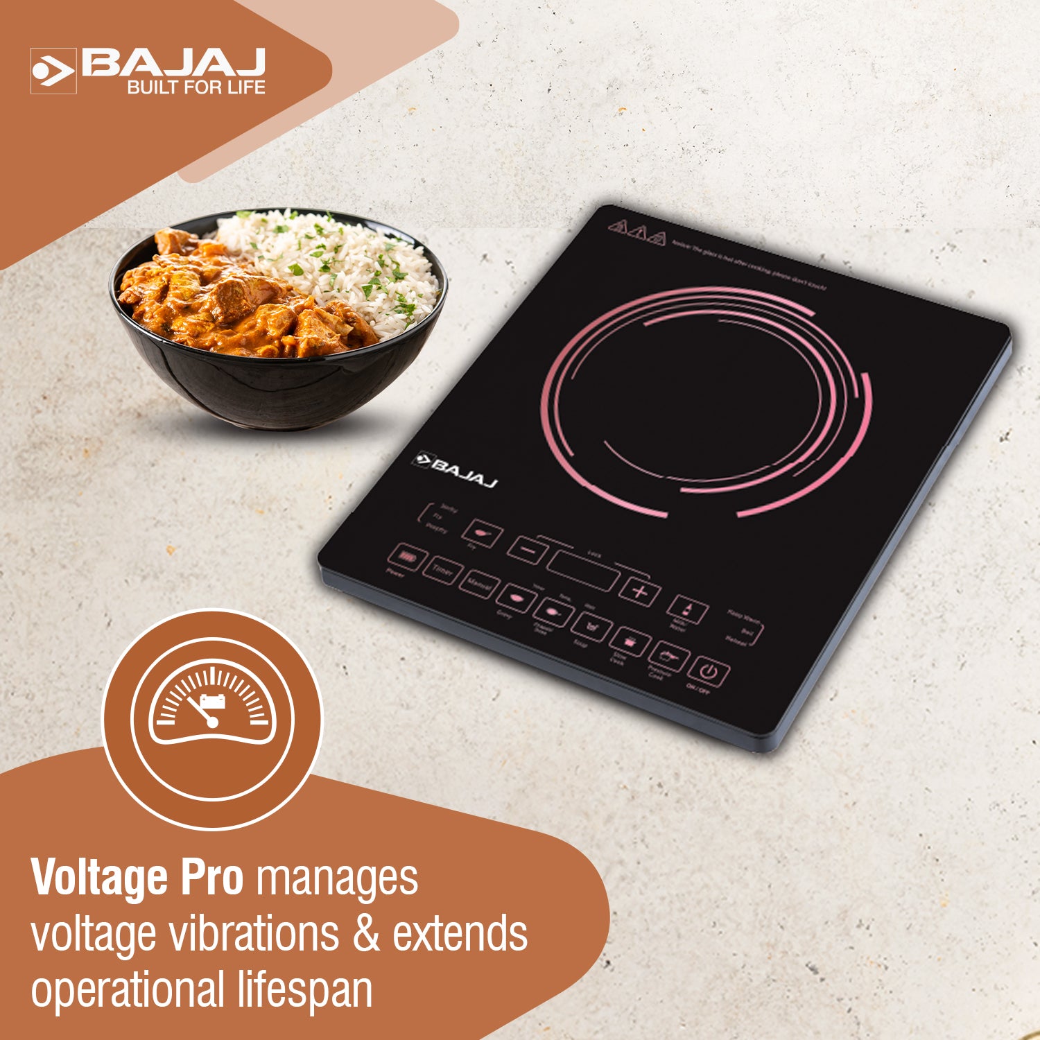 Bajaj ICX 200FP 2000W Induction Stove
