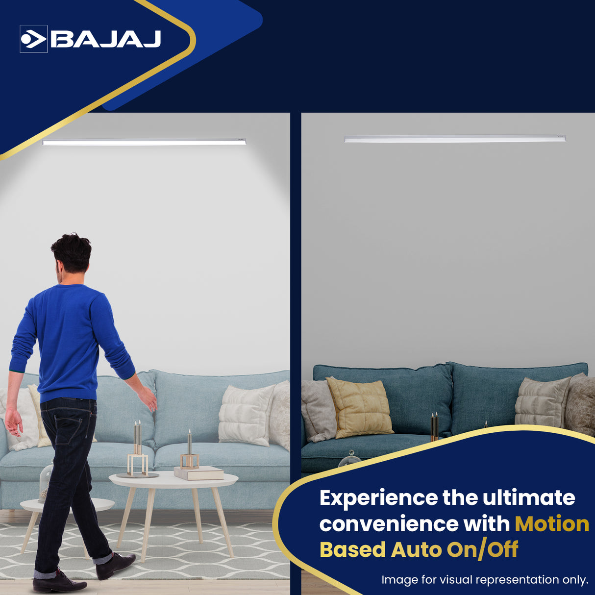 IVORA MOTION SENSOR BATTEN