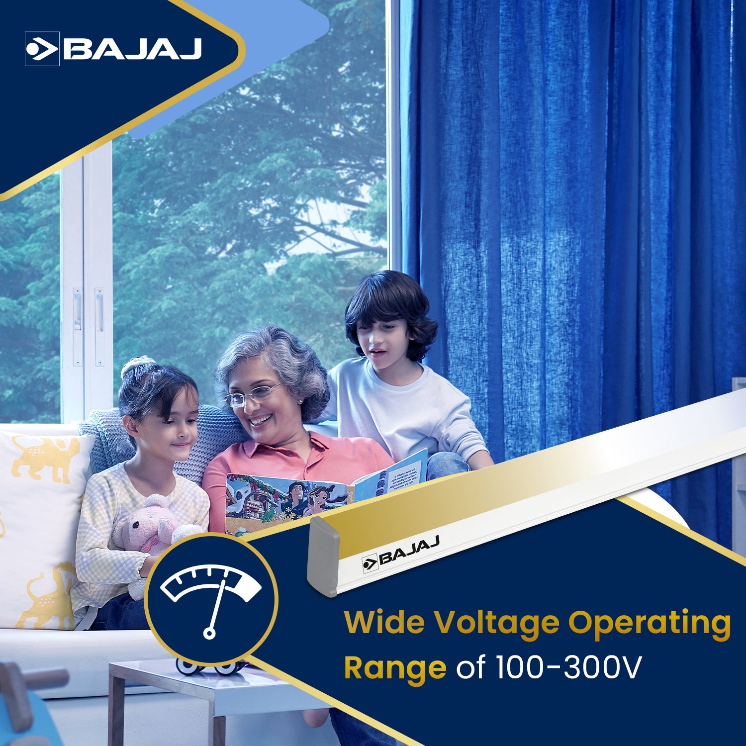 AWE SMART TW & DIMMABLE LED BATTEN