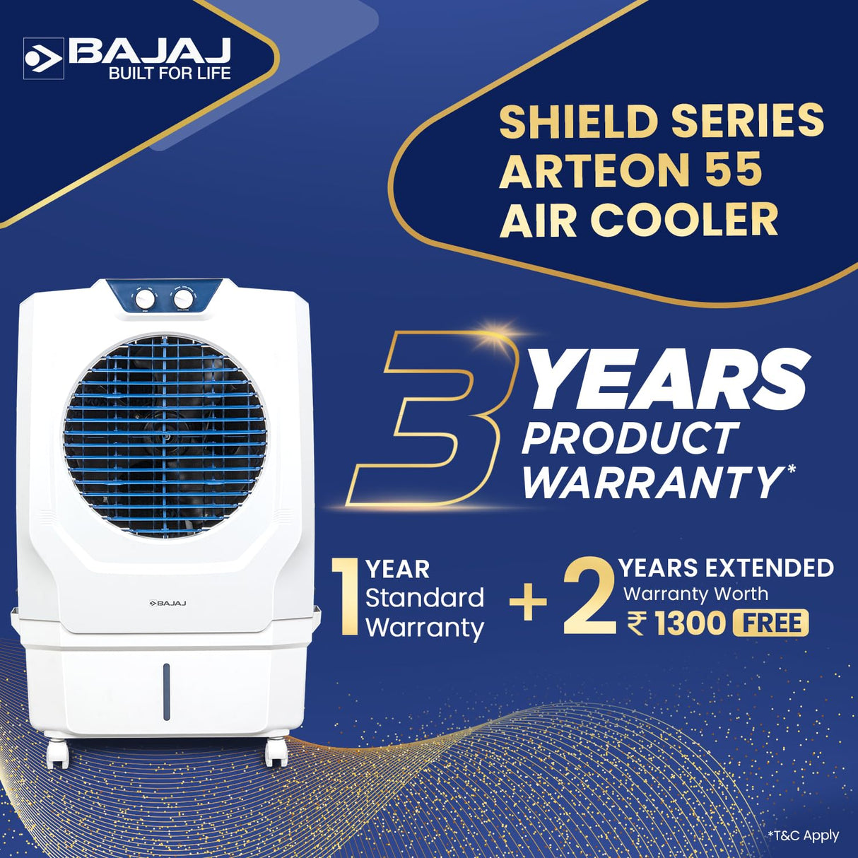 Bajaj Shield Series Arteon 55