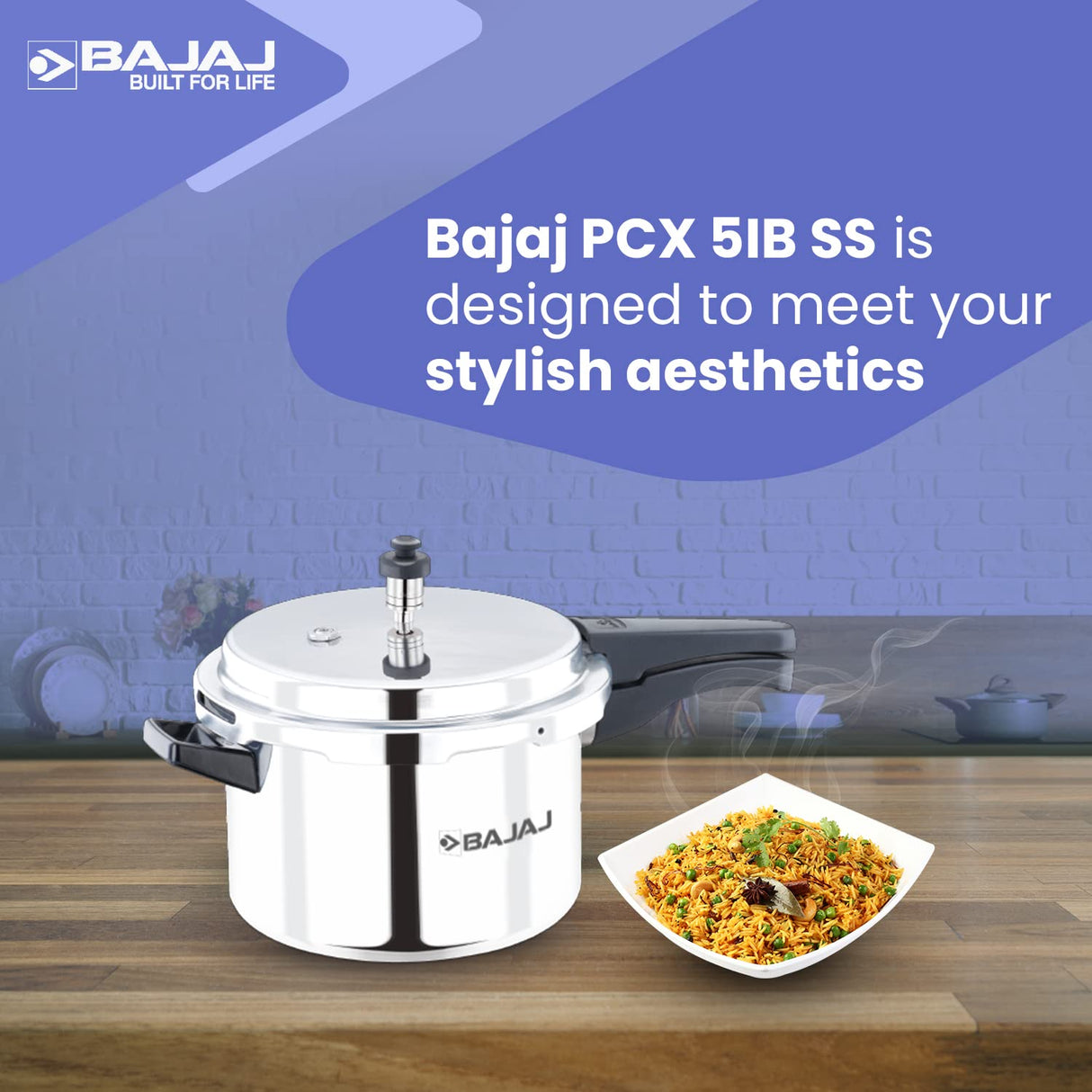 Outer Lid Stainless Steel Pressure Cooker