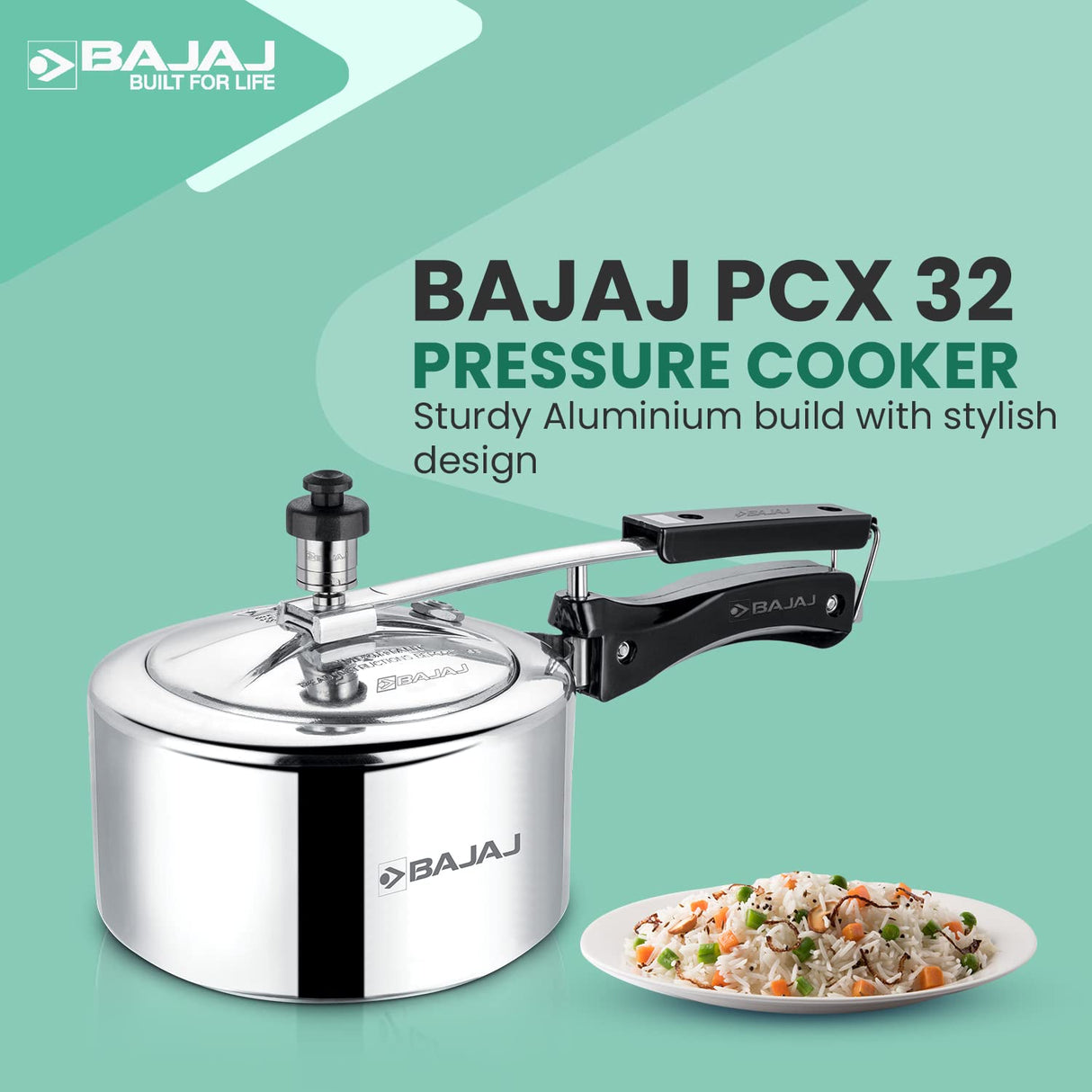 Inner Lid Aluminium Pressure Cooker