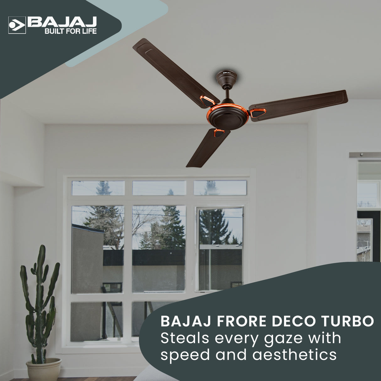 Frore Deco Turbo 1200 mm Ceiling Fan