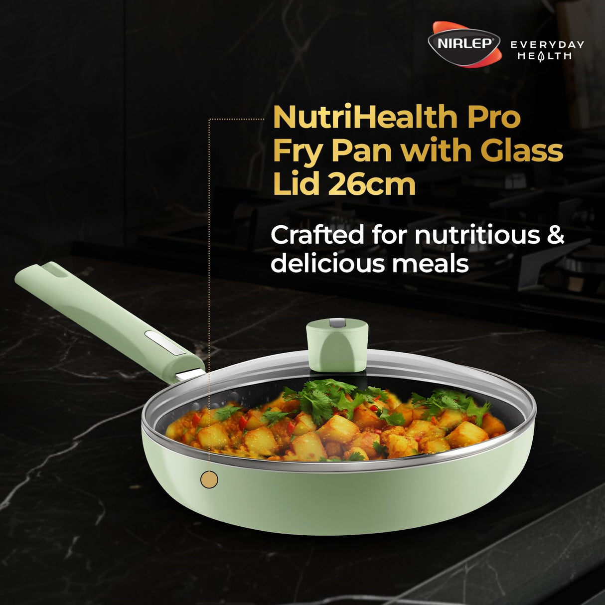 Nutrihealth Pro Non Stick Aluminium Fry Pan