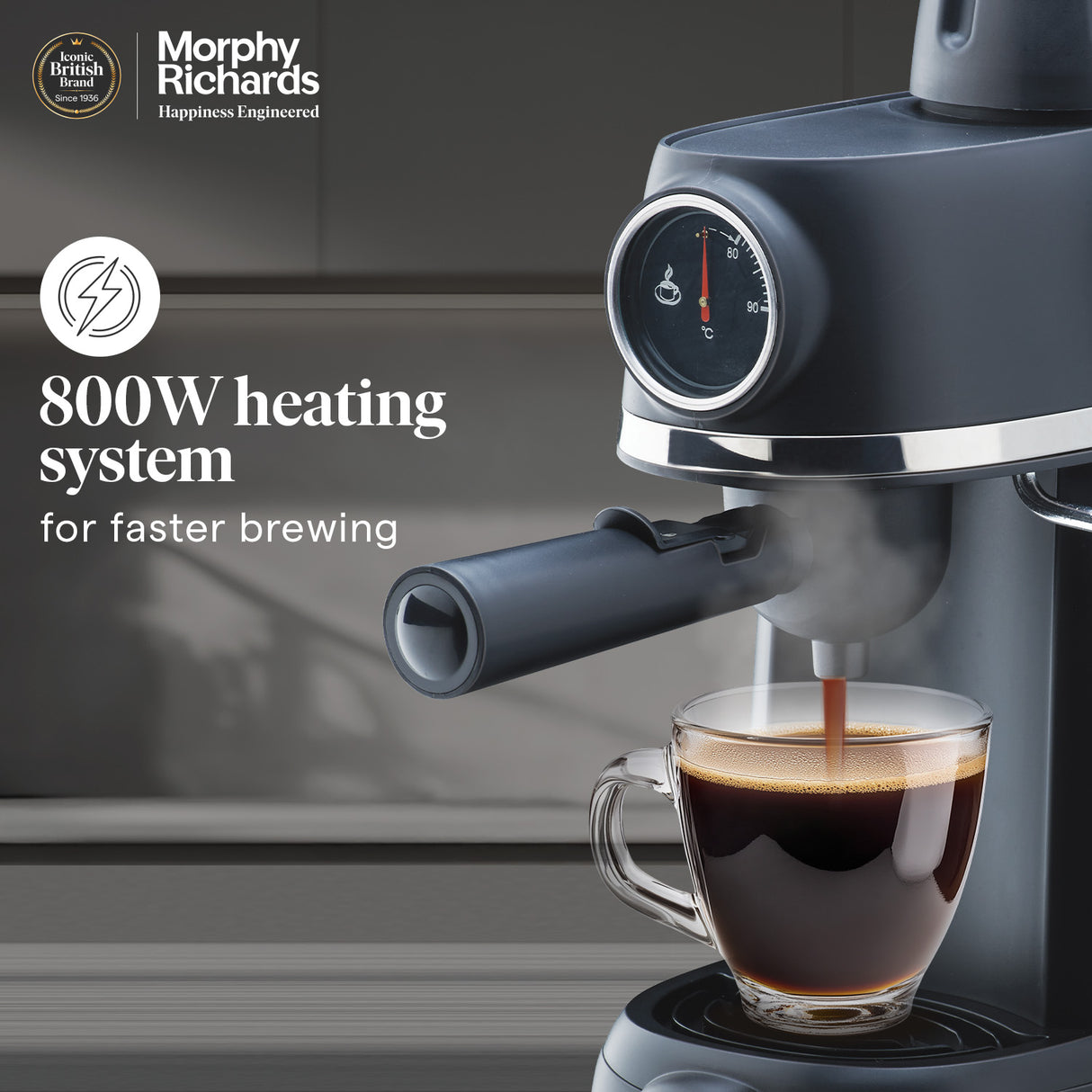 Europa Xpresso 800-Watt 4-Cup Coffee Maker