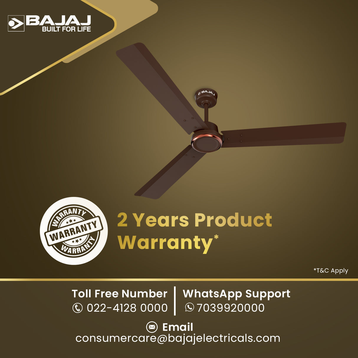 Classico Sleek Plus 1200mm Ceiling Fan