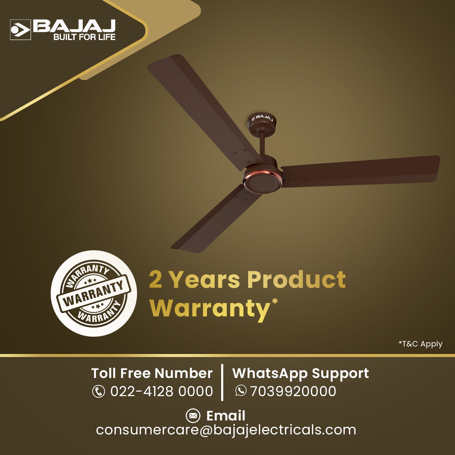 Classico Sleek Plus 1200mm Ceiling Fan