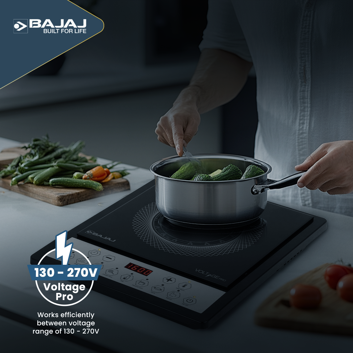 Bajaj 160TS Neo 1600W Induction Stove