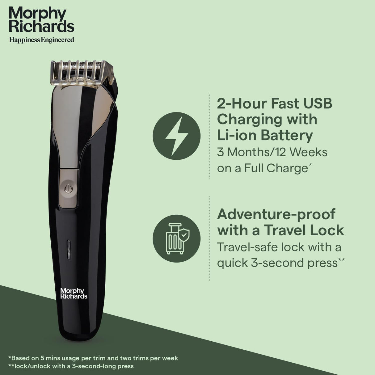 Morphy Richards Kingsman Pro 12-in-1 Body Groomer