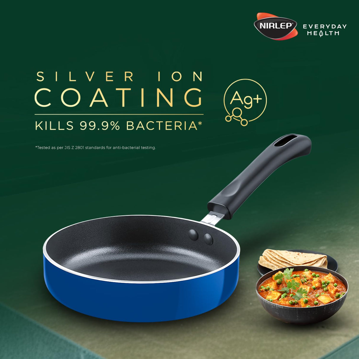 NutriHealth Non Stick Aluminium 2 Minute Fry Pan