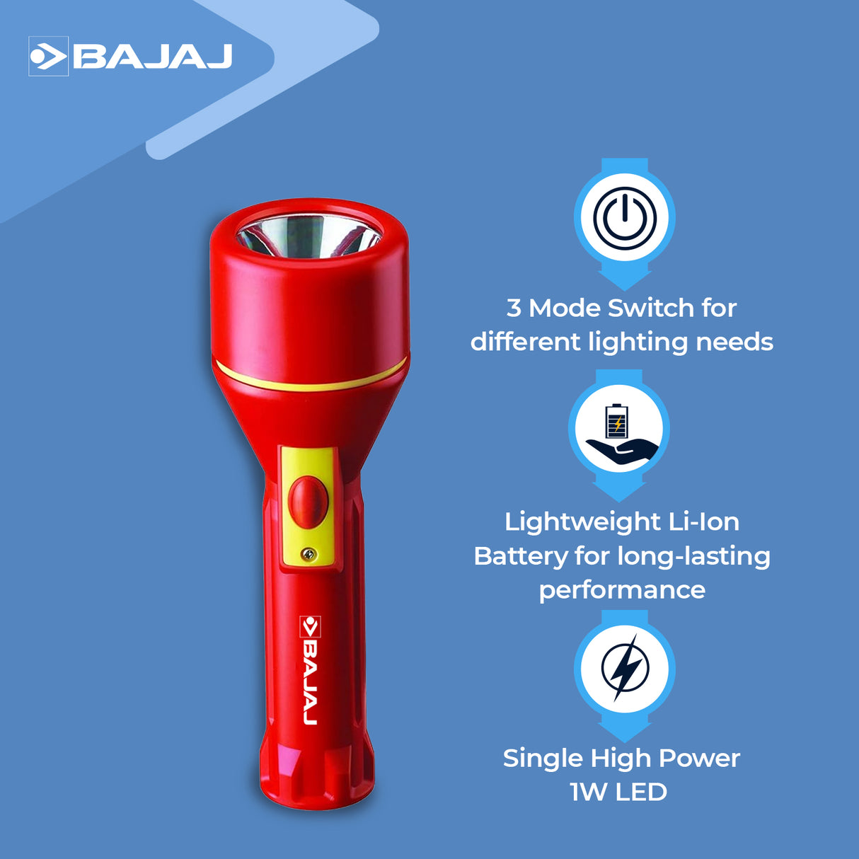 RAFTAAR MAX LED RC Torch