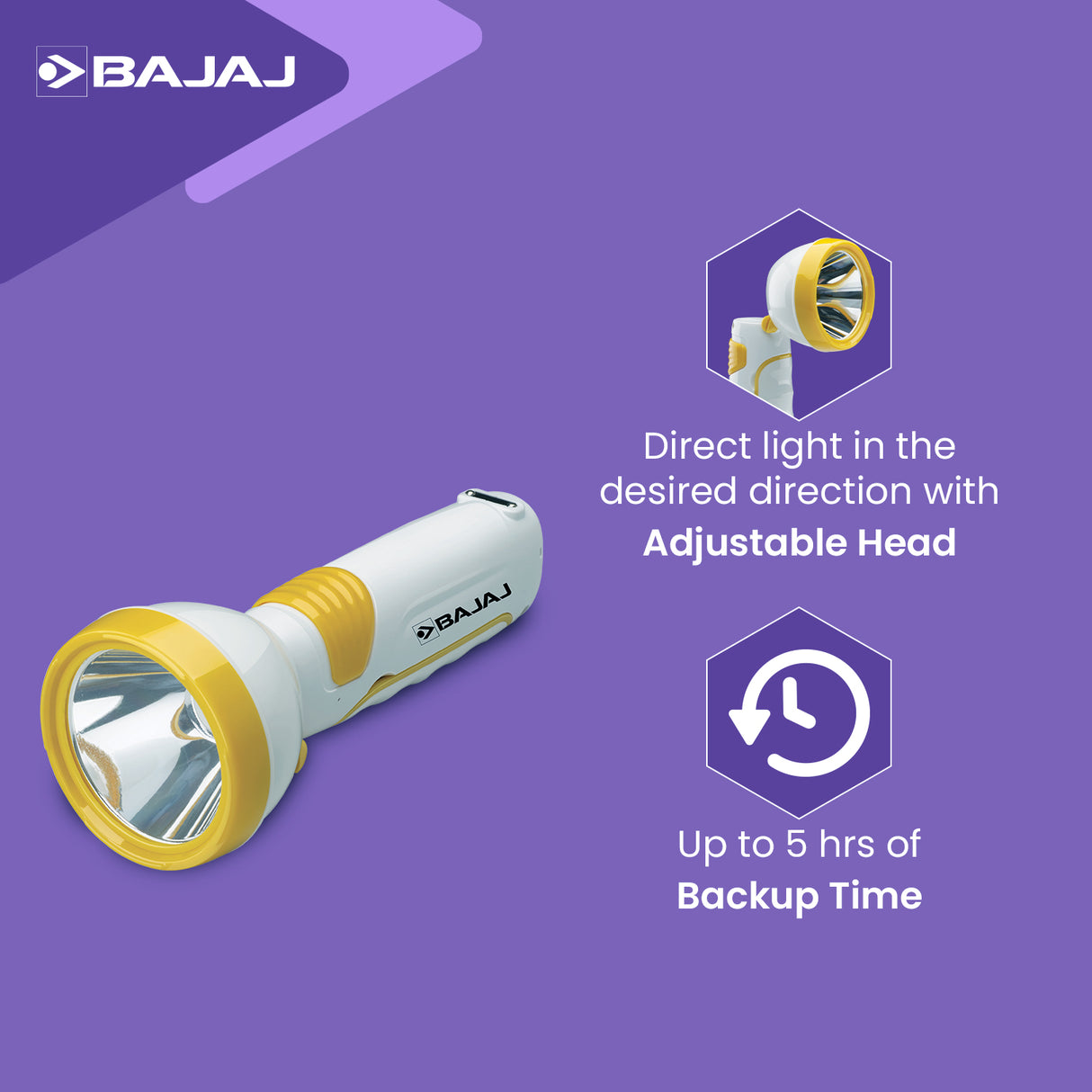 HYPERION RC LED TORCH CUM TABLE LAMP