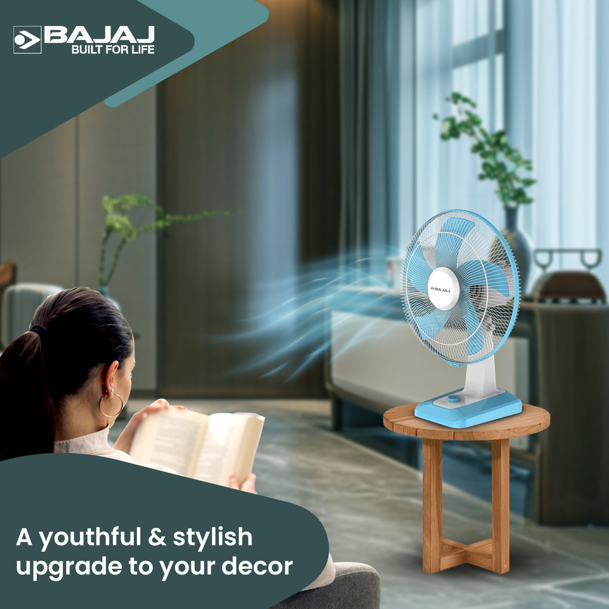 Penta Robusto 400mm Table Fan