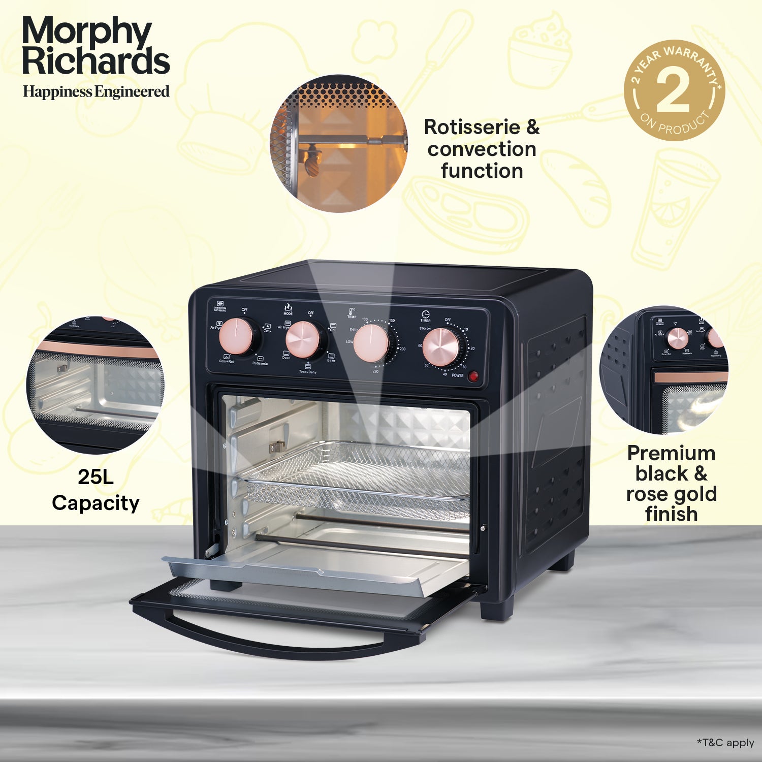 AirCrisp 25L Air Fryer OTG