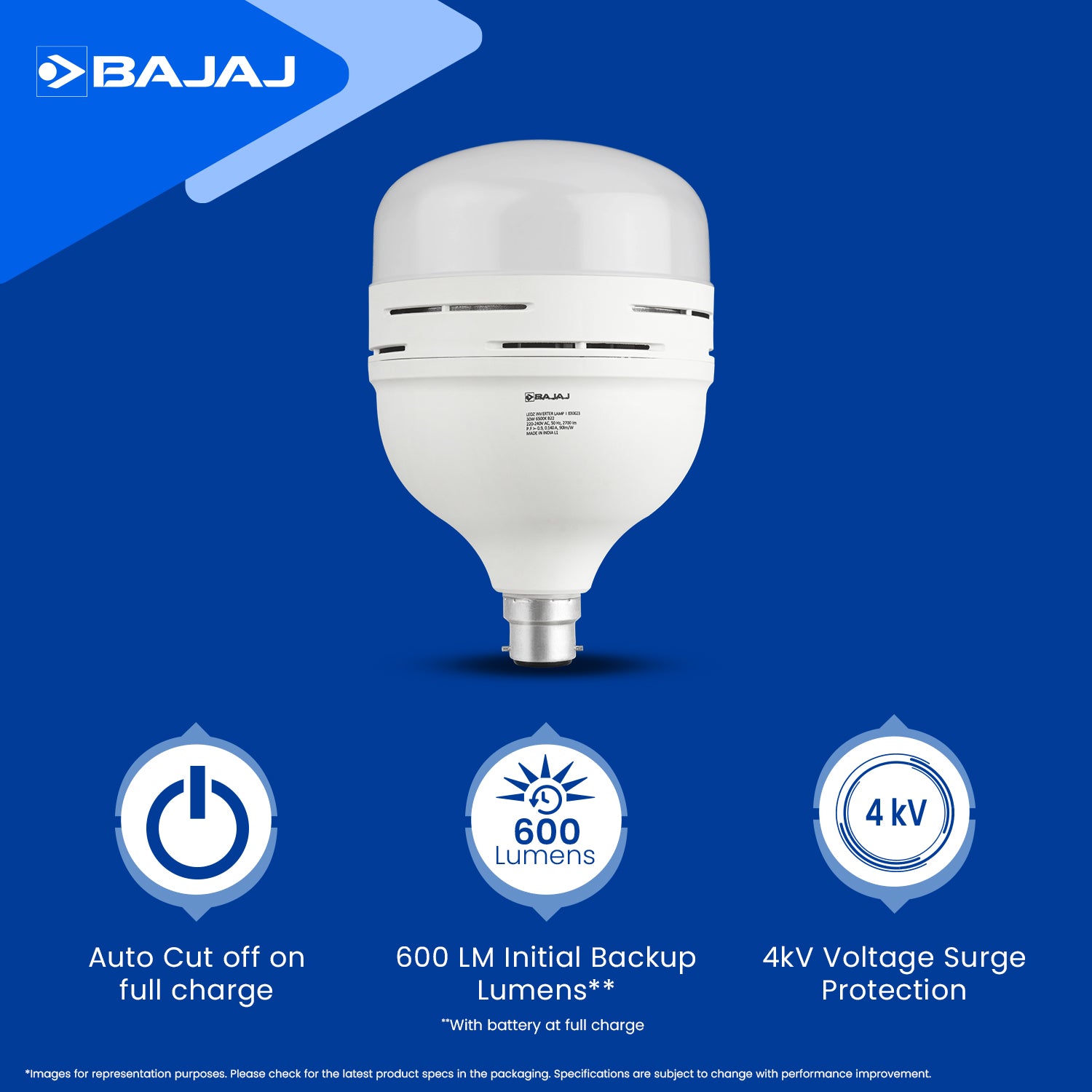 LEDZ INVERTER LAMP CDL B22