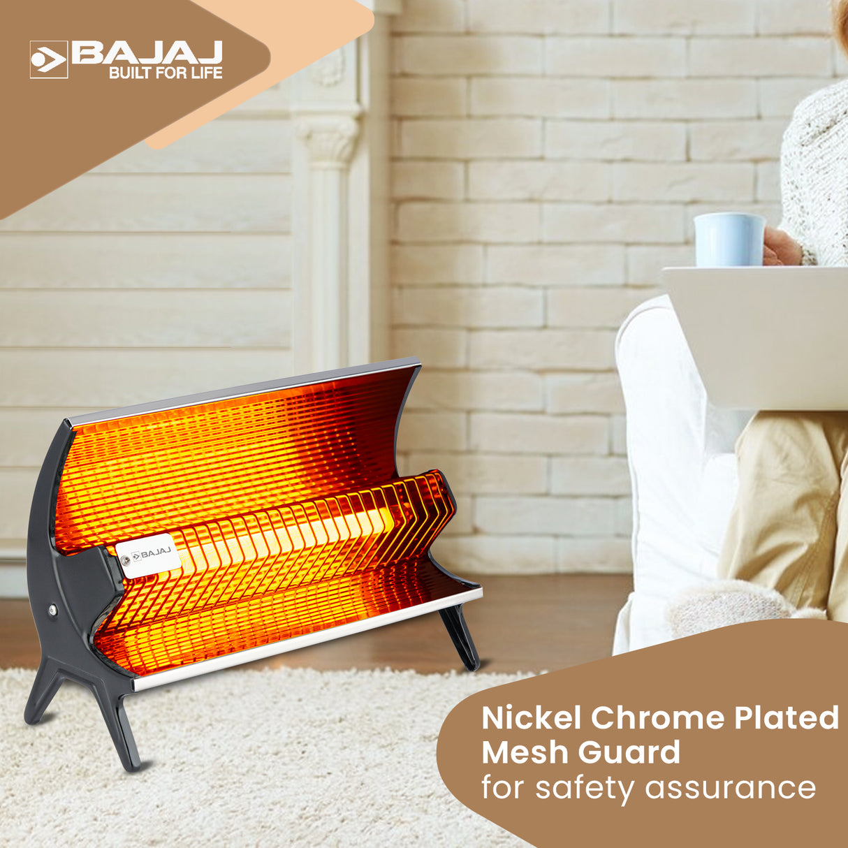 Bajaj Flashy Ceramic Room Heater